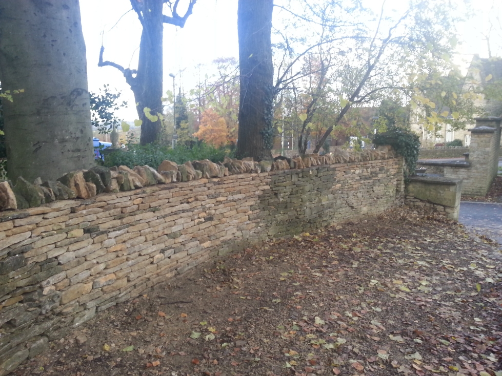 Village wall in Chipping Norton