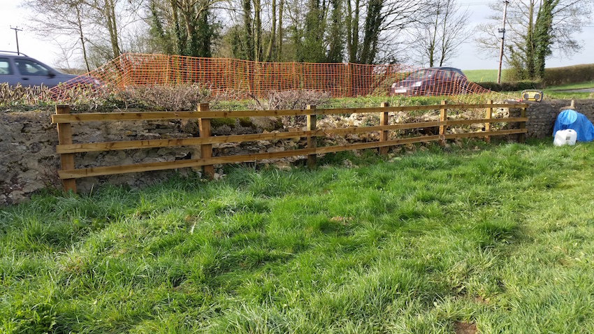 Middleton Stoney boundary wall.